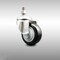 Service Caster 3 Inch 316SS Black Polyurethane Wheel Swivel 12mm Threaded Stem Caster SCC SCC-SS316TS20S314-PPUB-BLK-M1215 - alternate 3